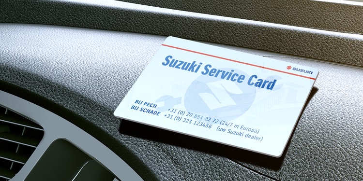 Suzuki Service Card